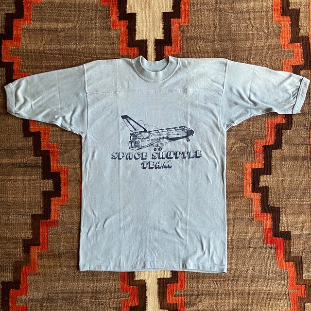 1970~80s  STEDMAN NASA Football Tee  L  Made in USA　H054