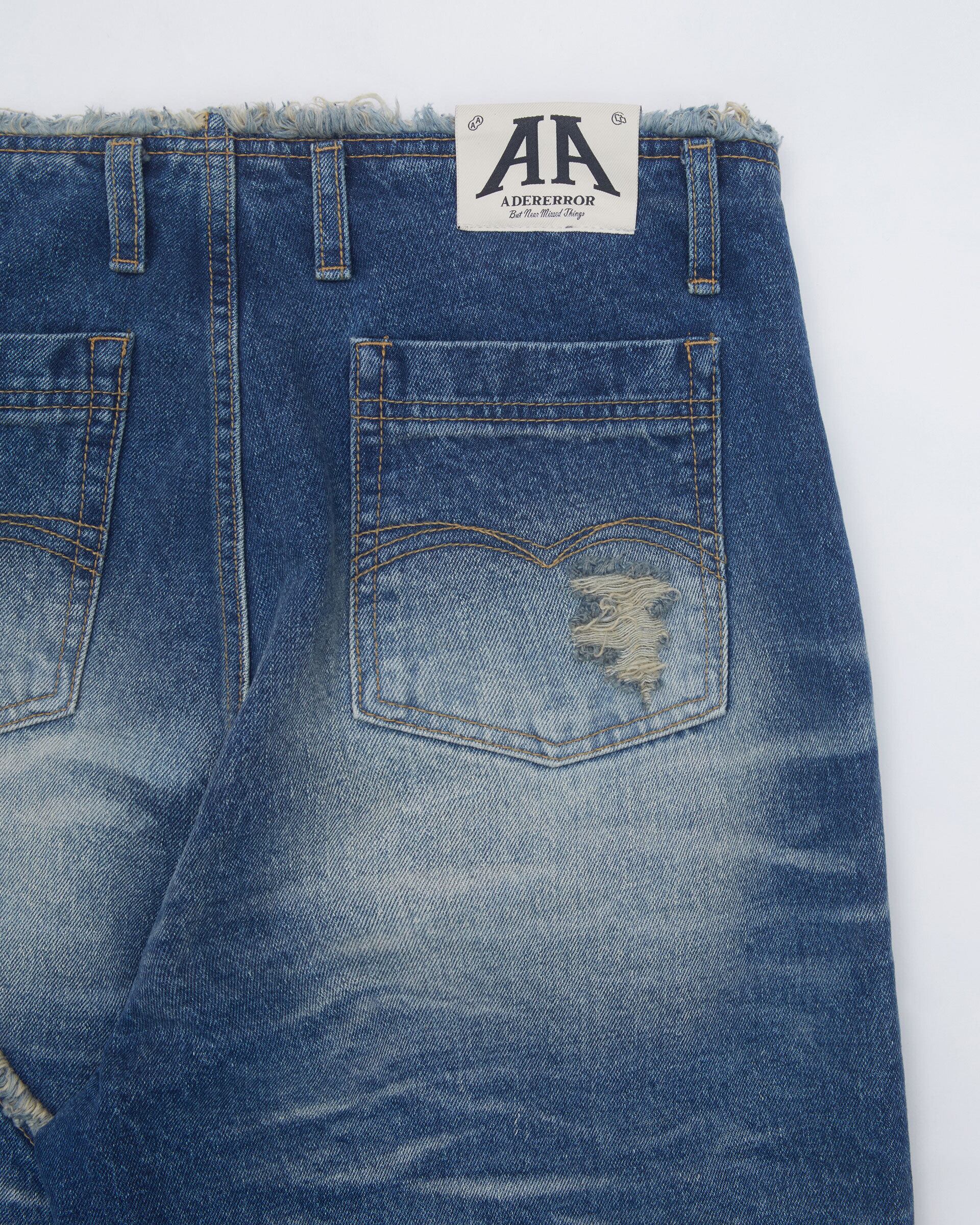 ★2024SS★韓国人気★ADERERROR★Elis jeans ☆aespa ニンニン 着用!!【ADERERROR】Ely jeans | もごつ