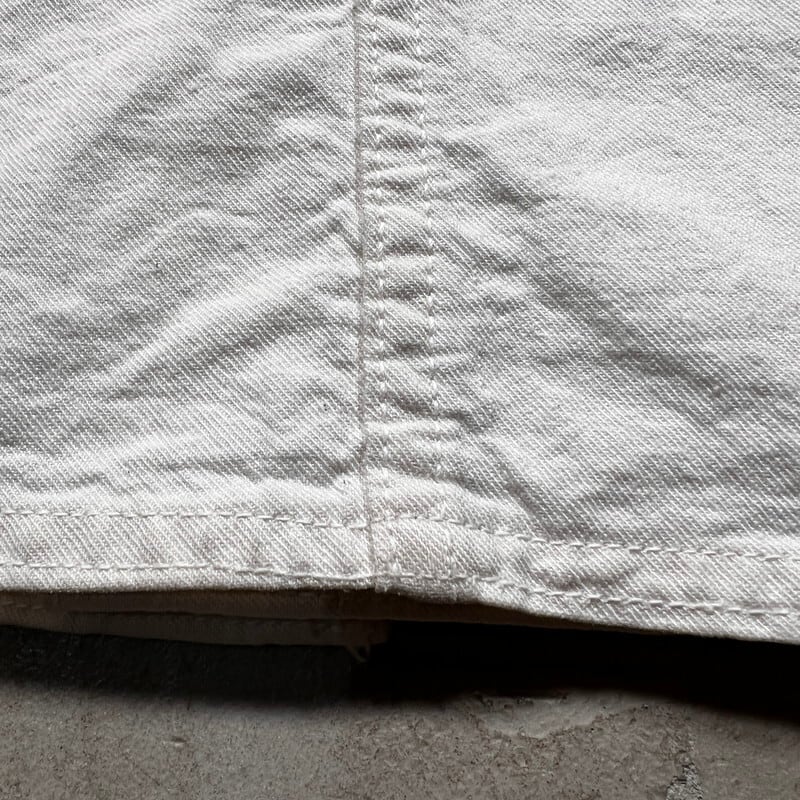 c*i様 30's DUBBLE WARE ホワイト カバーオール SPECIAL!! 30's~ DUBBLEWARE ダブルウェア ホワイトコットン