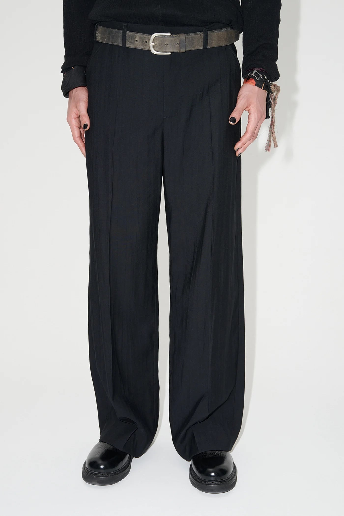 OUR LEGACY SAILOR TROUSER Black Experienced Viscose M4224SBF 