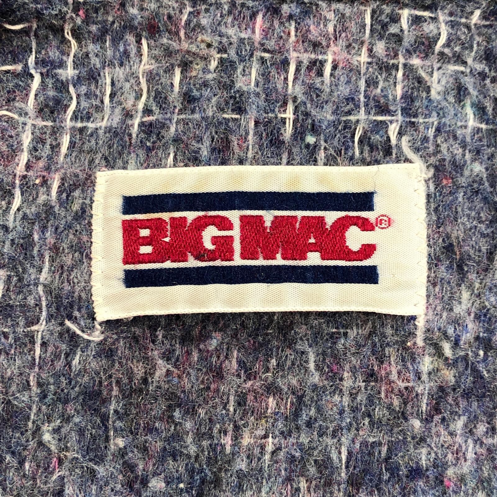 BIG MAC ビッグマック カバーオール 80年代 襟コーデュロイ 裏