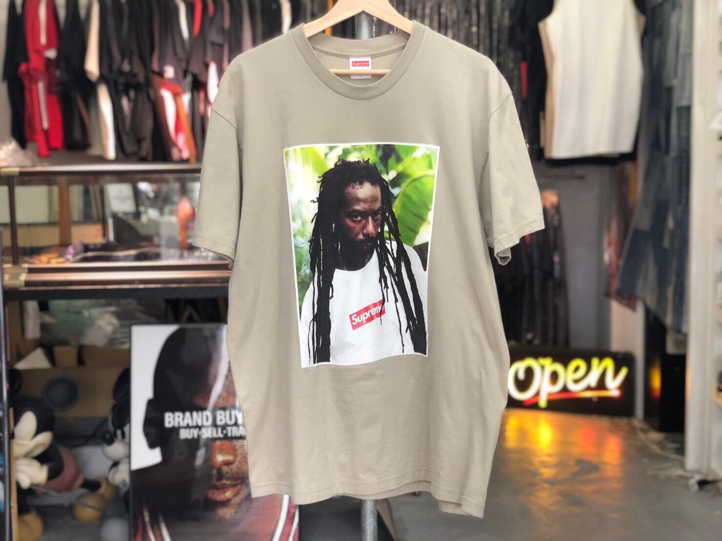 Supreme Buju Banton Tee XL Clayメンズ