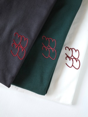 【ダークグリーン】BハートTシャツ