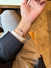 SS キューバチェーンブレスレット