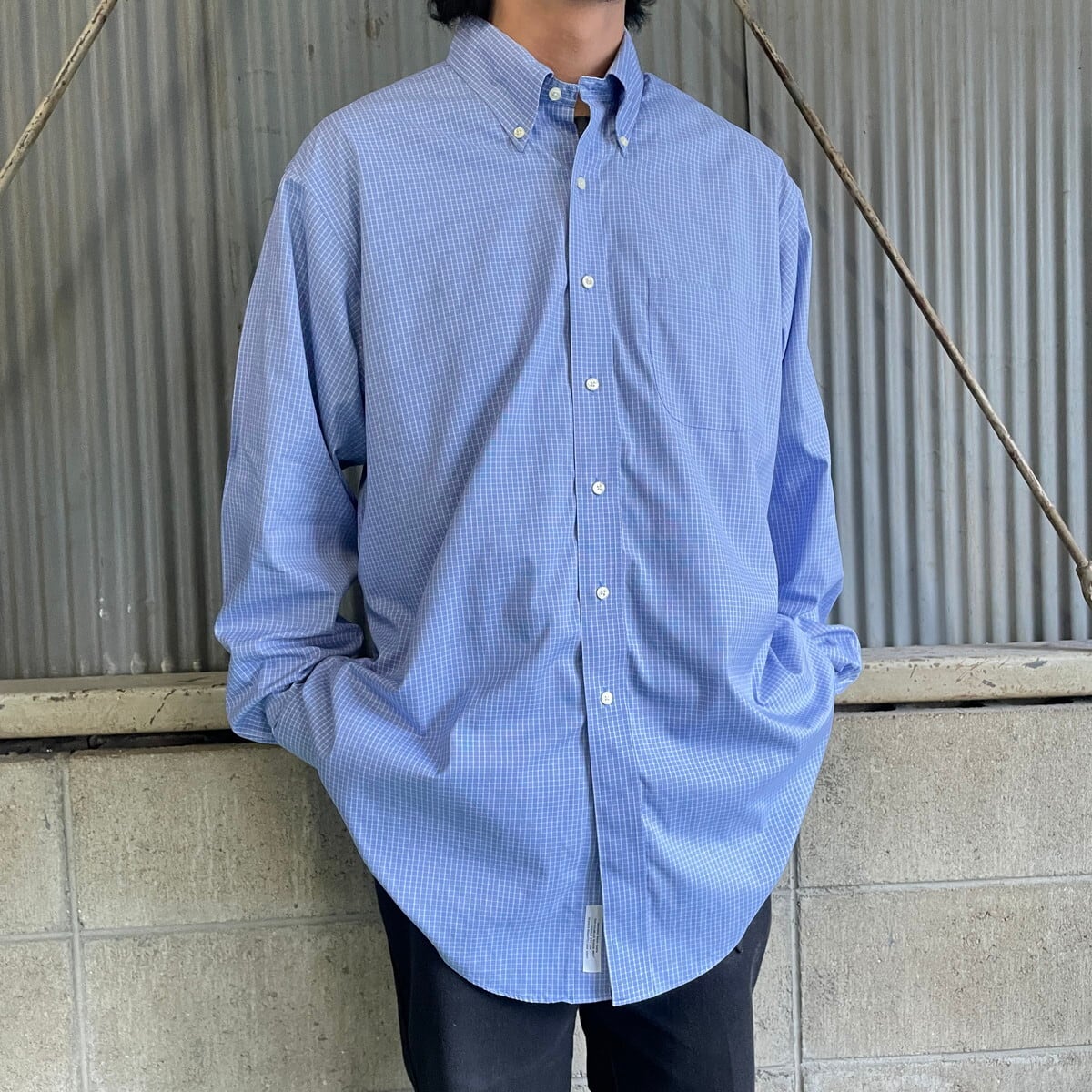 Brooks Brothers ブルックスブラザーズ チェック柄 ボタンダウンシャツ 