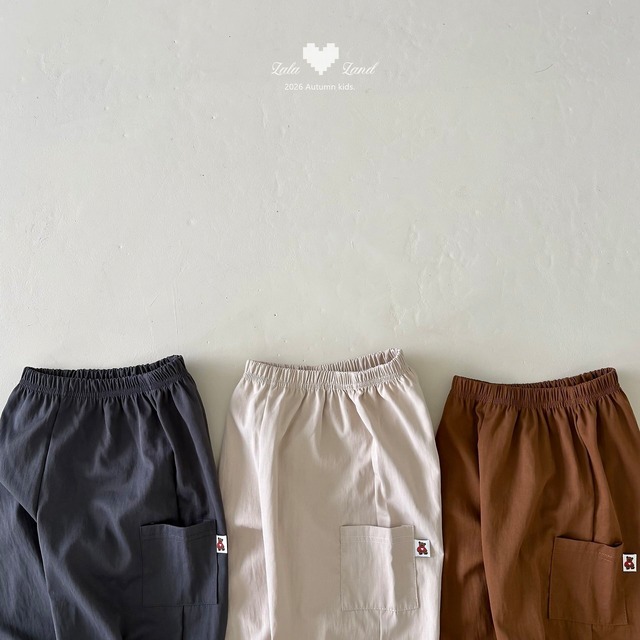 《予約》送料無料【lalaland】Mode Cargo Pants
