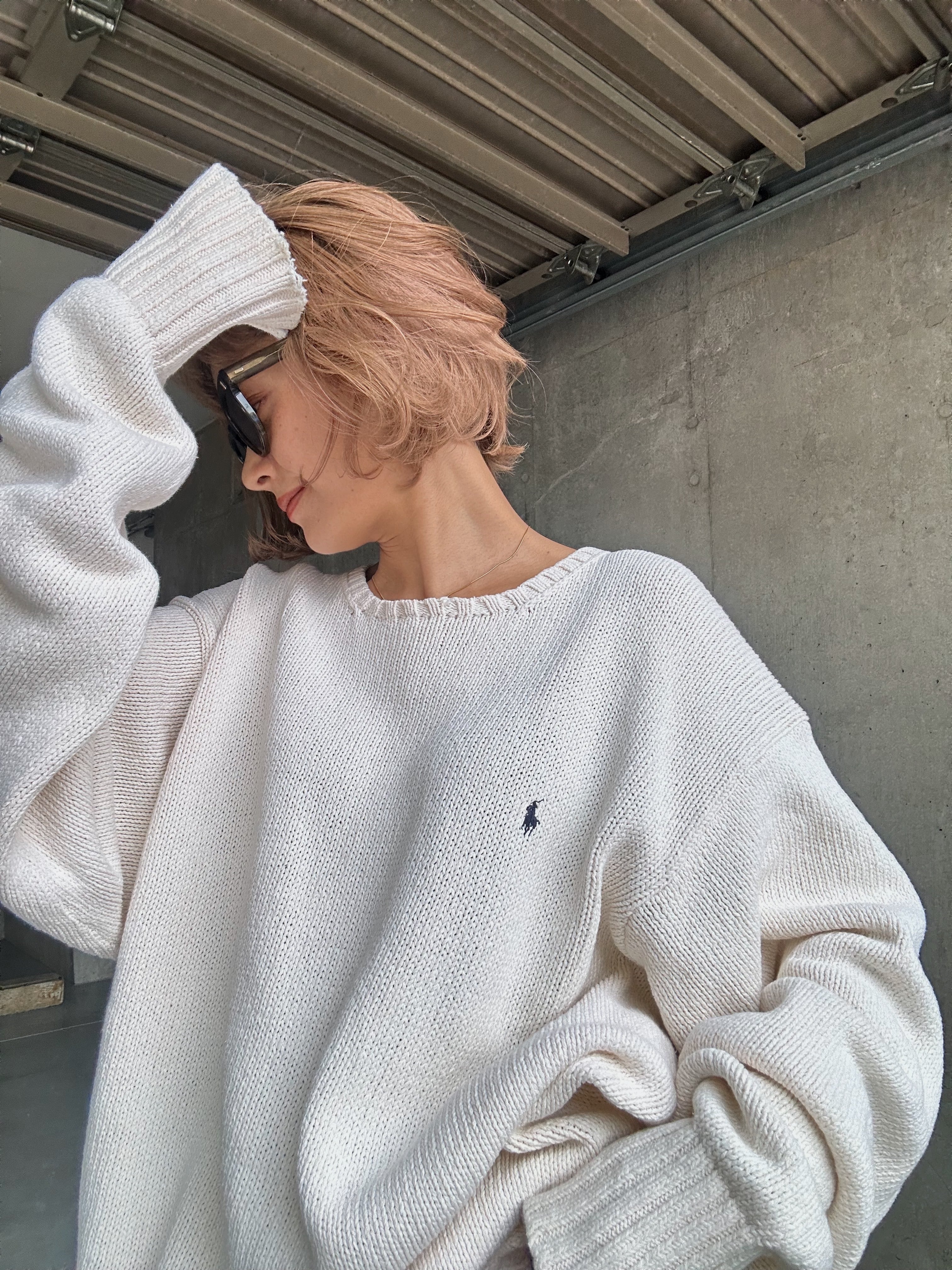 (KN546)Polo Ralph Lauren cotton knit