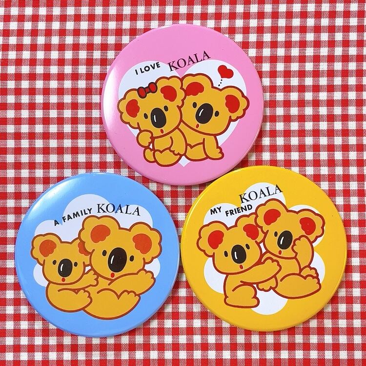 コアラ 缶バッジ 18セット いろんなコアラちゃんズ缶バッジ◇1個◇ | 雑貨屋ミケちゃん