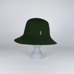 AW21-BD-5 Rabbit Felt Roller Hat - MGR/MAG