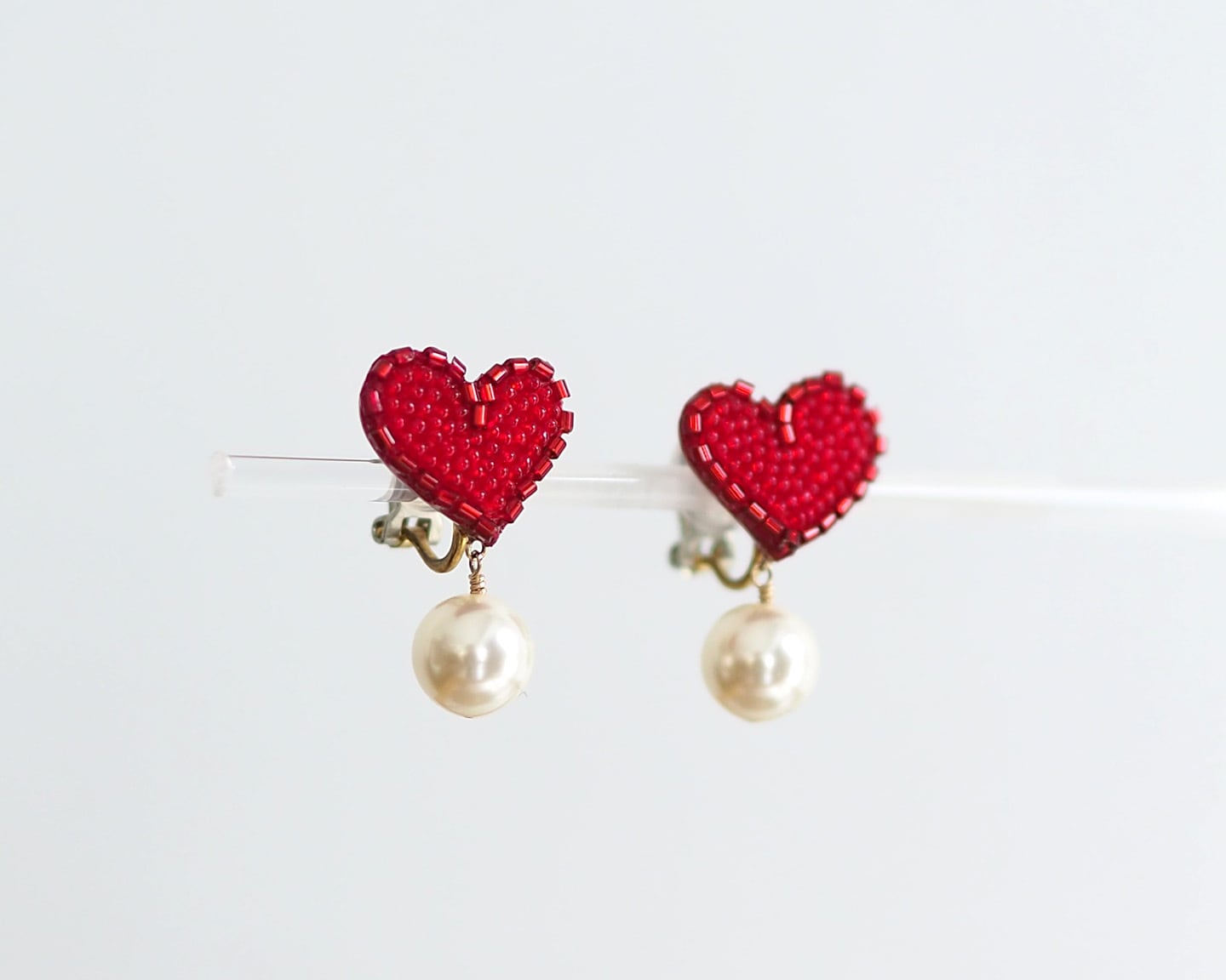 Tiny Heart タイニーハート パールピアス・イヤリング｜5colors | LA COET