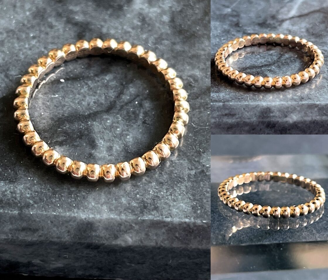 VanCleef&Arpels ヴァンクリーフ＆アーペル ペルレ リング ピンク