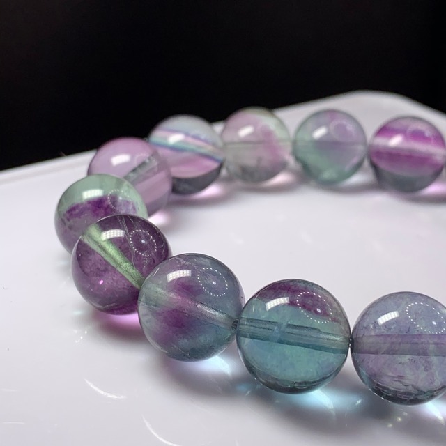 f58グラデーションフローライトブレスレット