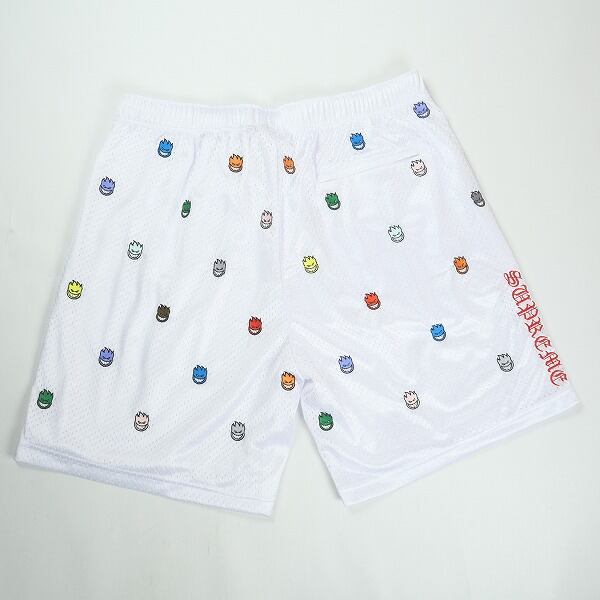 Supreme メッシュラインストーンショートパンツ ホワイト Size【M】 SUPREME シュプリーム ×Spitfire 26SS Mesh Short White