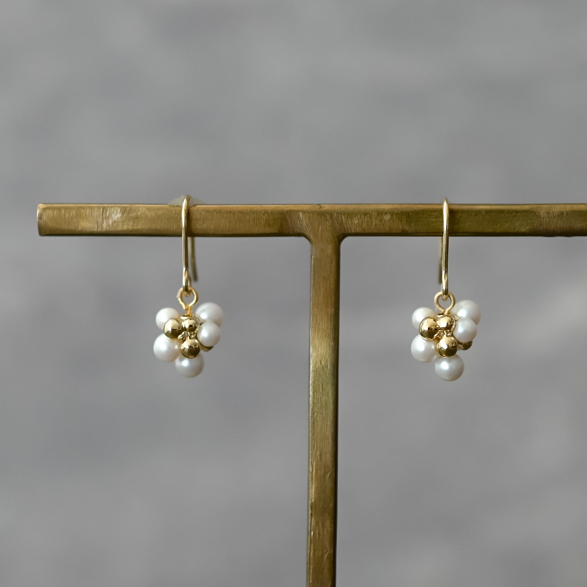 Double Ring pierces gold n456 | naotjewelry 身に付けるほどに美しい
