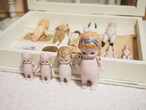 青い瞳のビスクドール ドイツ製(ペイントロスあり) 画像20