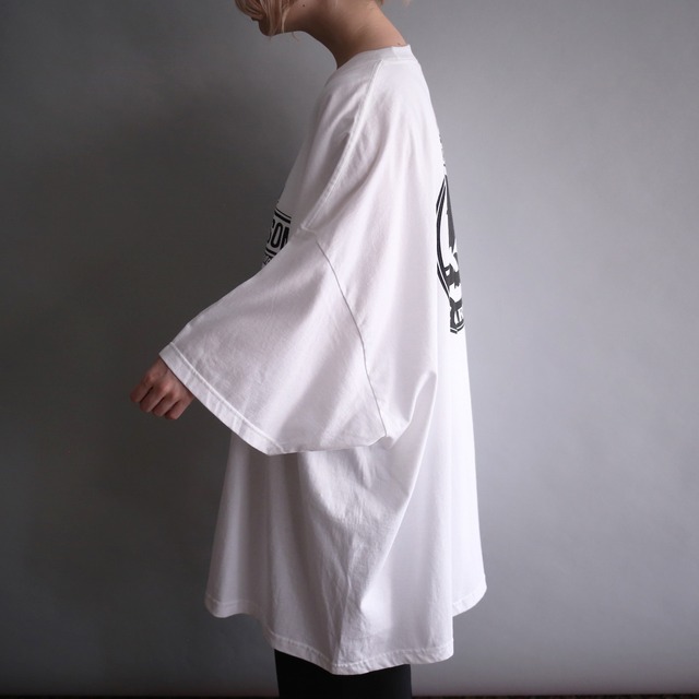 ”HARLEY DAVIDSON" front and back printed XXXXXL super big h/s tee