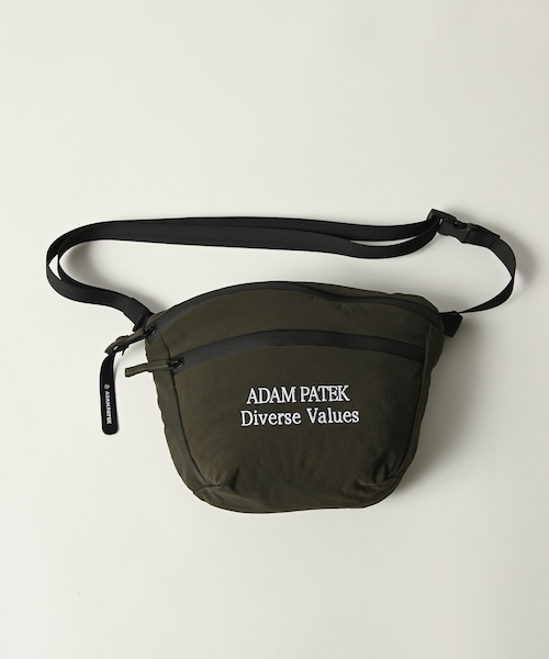 ADAM PATEK nylon mini shoulderbag (KHA) AP2419010