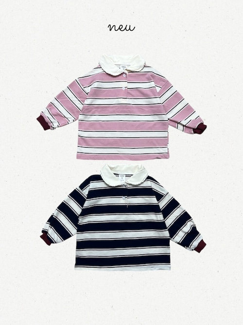 neu［取寄］lace rugby tee 26spring