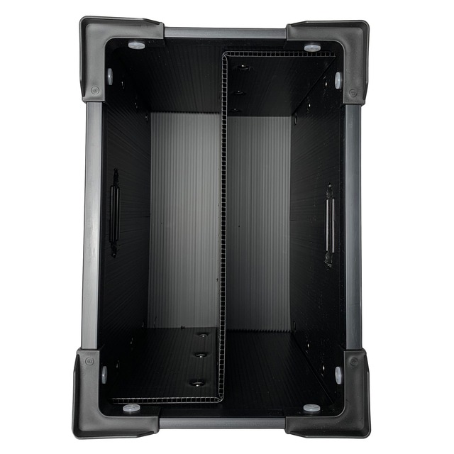 プラダン照明ケース ミニブル2灯用 舞台照明用 ダンプラケース 【2台入り】【積み重ね可能】