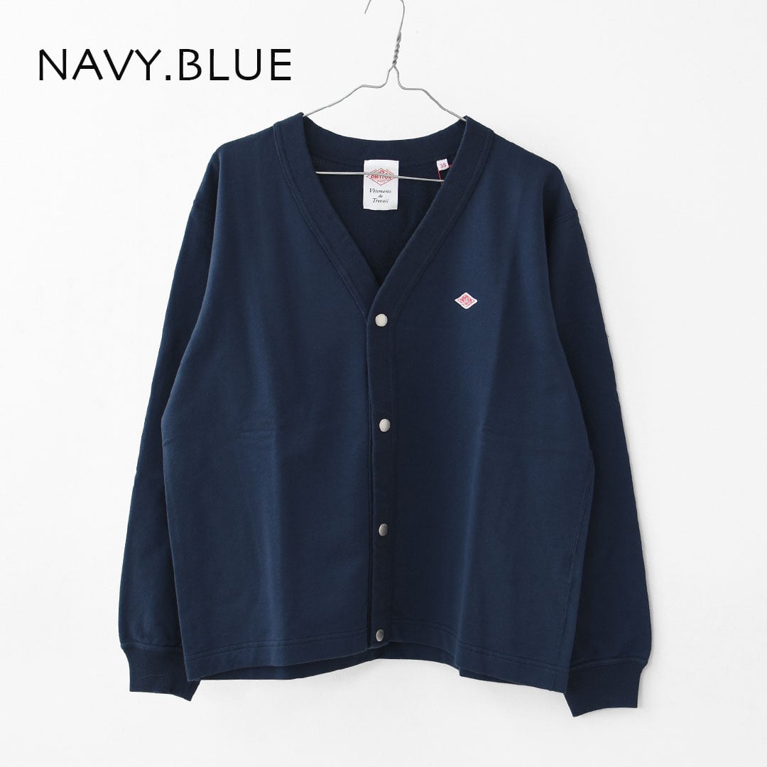 DANTON [ダントン] M COTTON TERRY V-NECK CARDIGAN [DT-C0406CIN
