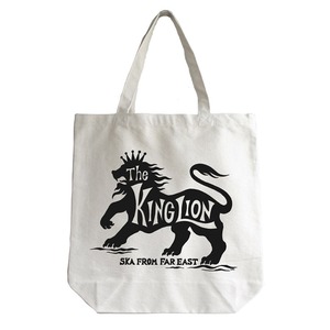 The KING LION トートバッグ（ホワイト） Mサイズ