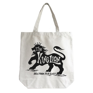 The KING LION トートバッグ（ホワイト） Mサイズ