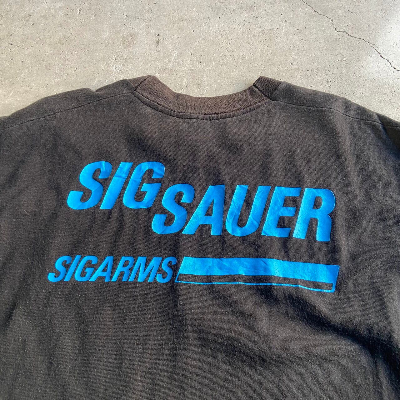 USA製 90年代 ヴィンテージ SIG SAUER SIGARMS ミリタリー 銃メーカー 