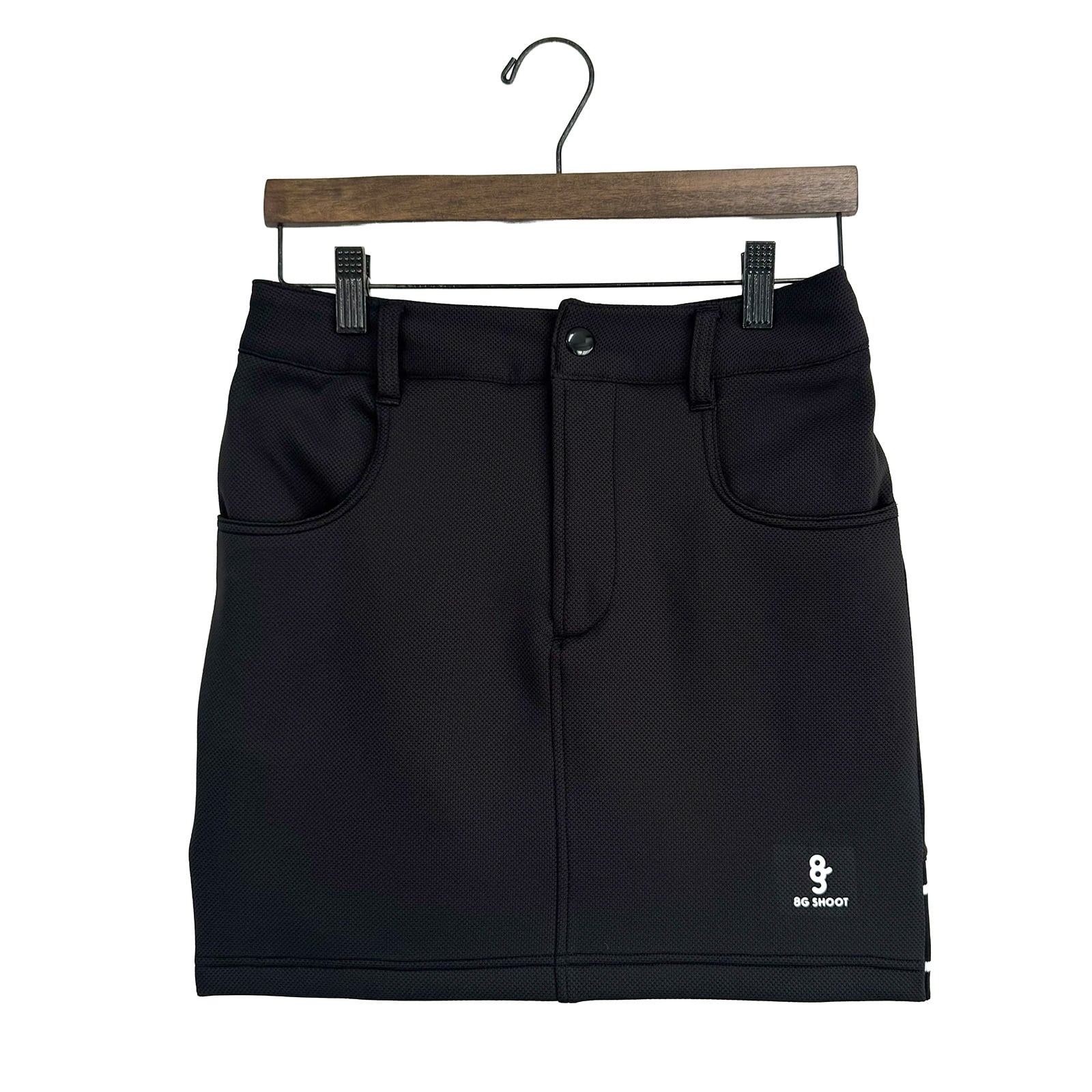 WOMEN'S】8G JACQUARD RIB SKIRT -BLACK- | 8G SHOOT WEBSTORE