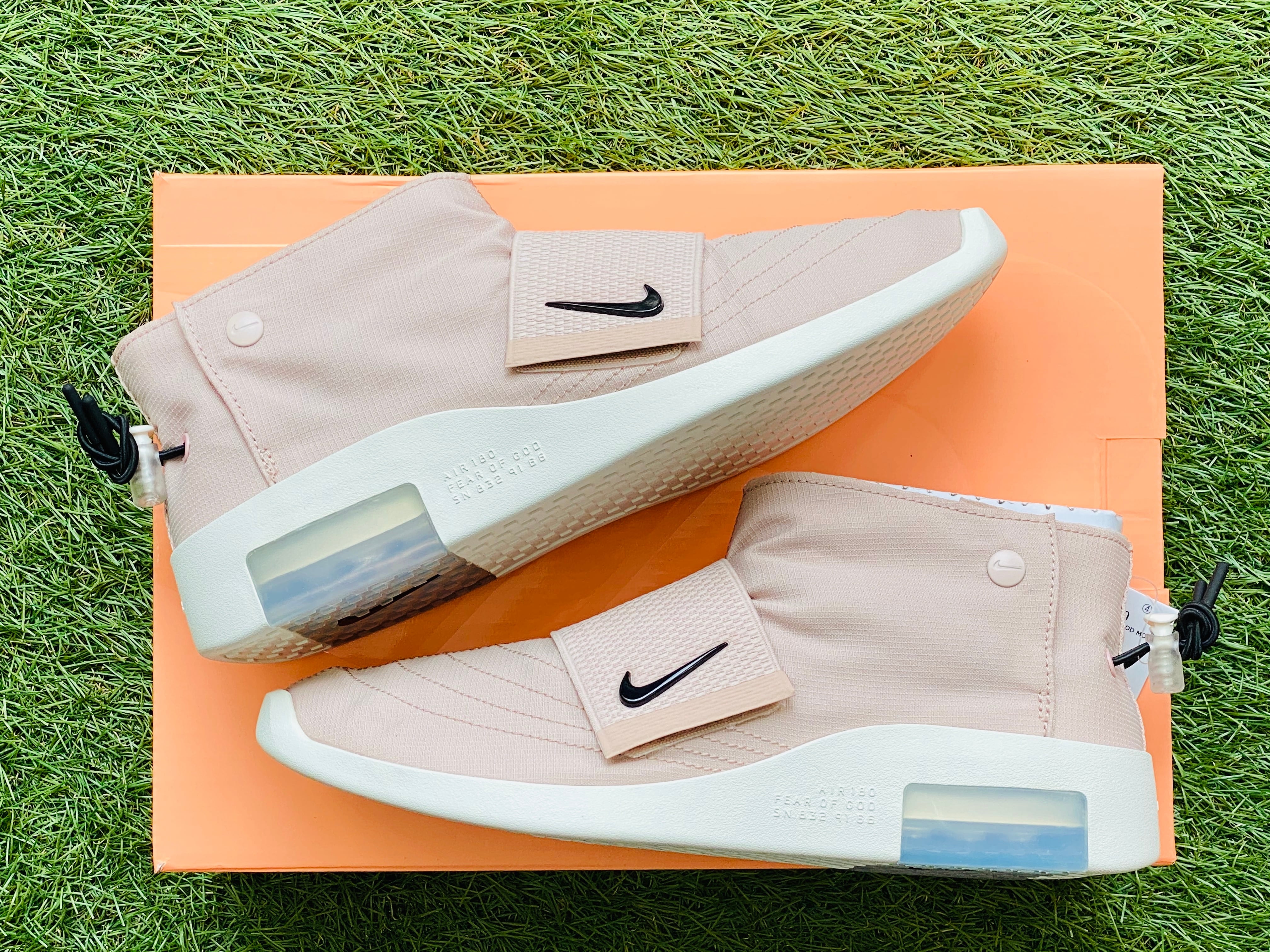 NIKE × Air Fear Of God Moccasin Particle Beige US8.5 AT8086-200 35JI9068 |  BRAND BUYERS OSAKA