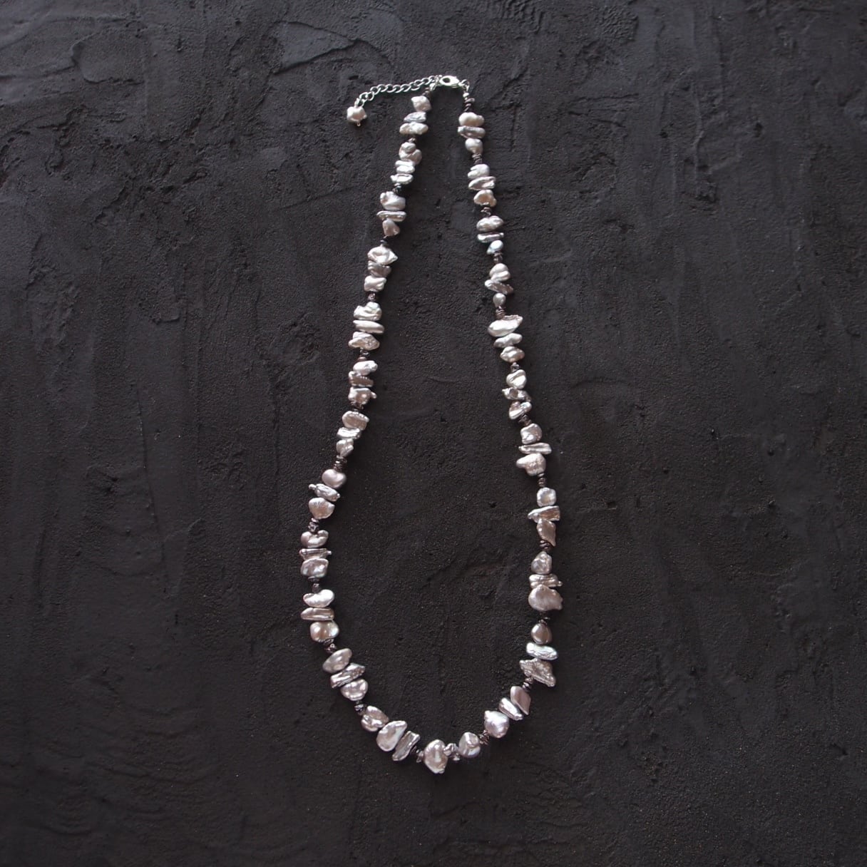 Biwa Pearl Mix Necklace/ビワパールミックスネックレス