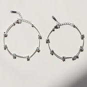 3/6(金)21時新作発売*stainless lien bracelet