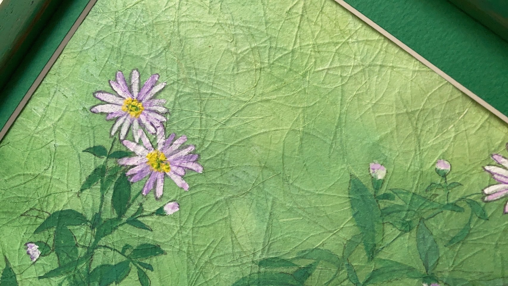 絵画 水彩画 ノコンギク | アトリエひろ