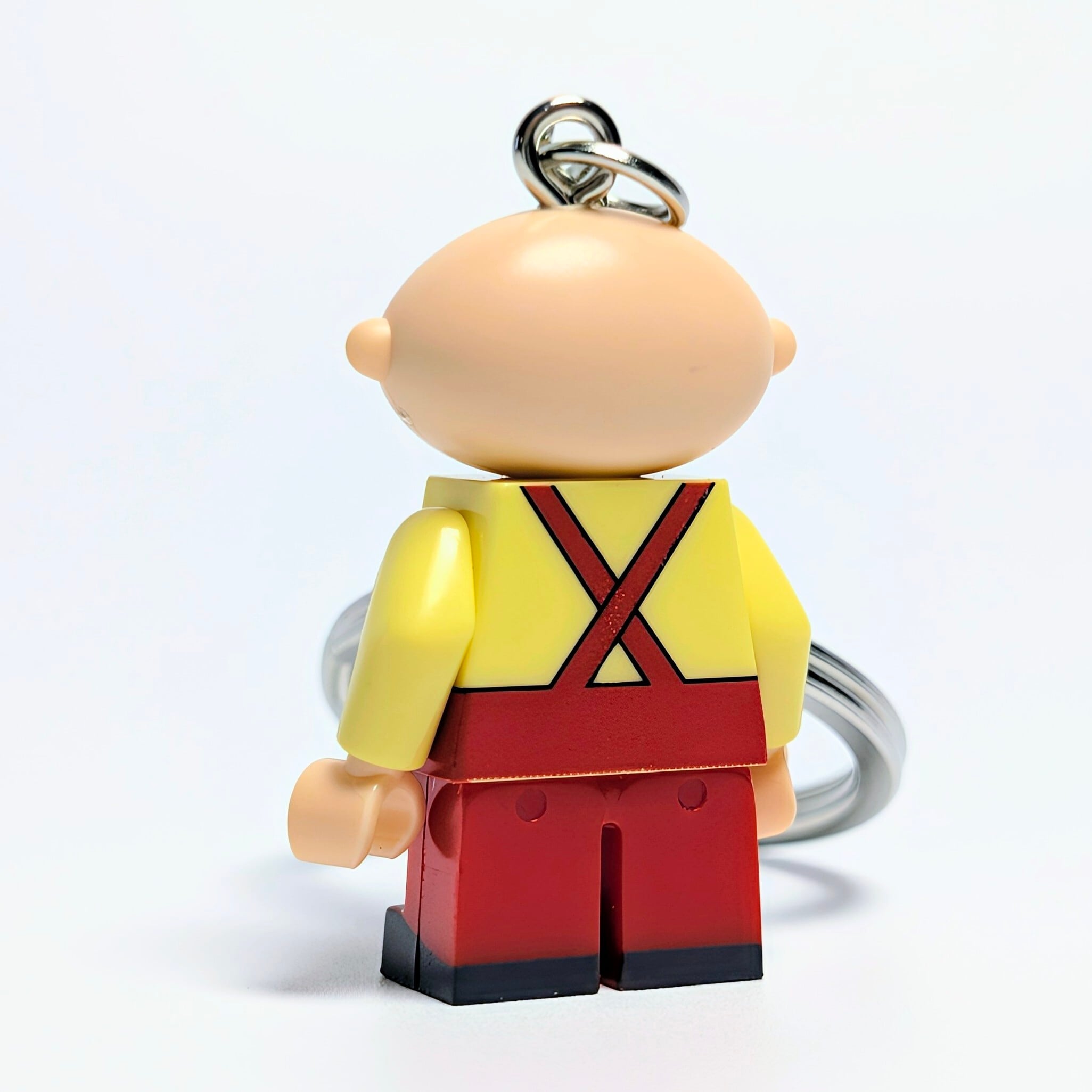 ★ブロックフィギュアキーホルダー★【 Family Guy ( ファミリー・ガイ ) 】ステューウィー・グリフィン〚アメリカン雑貨 アメトイ〛