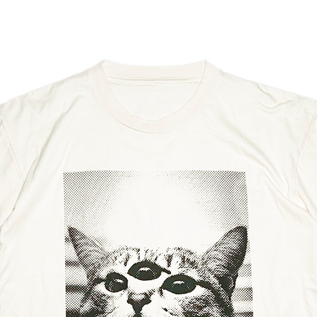 【IMPORT】third eye cat TEE