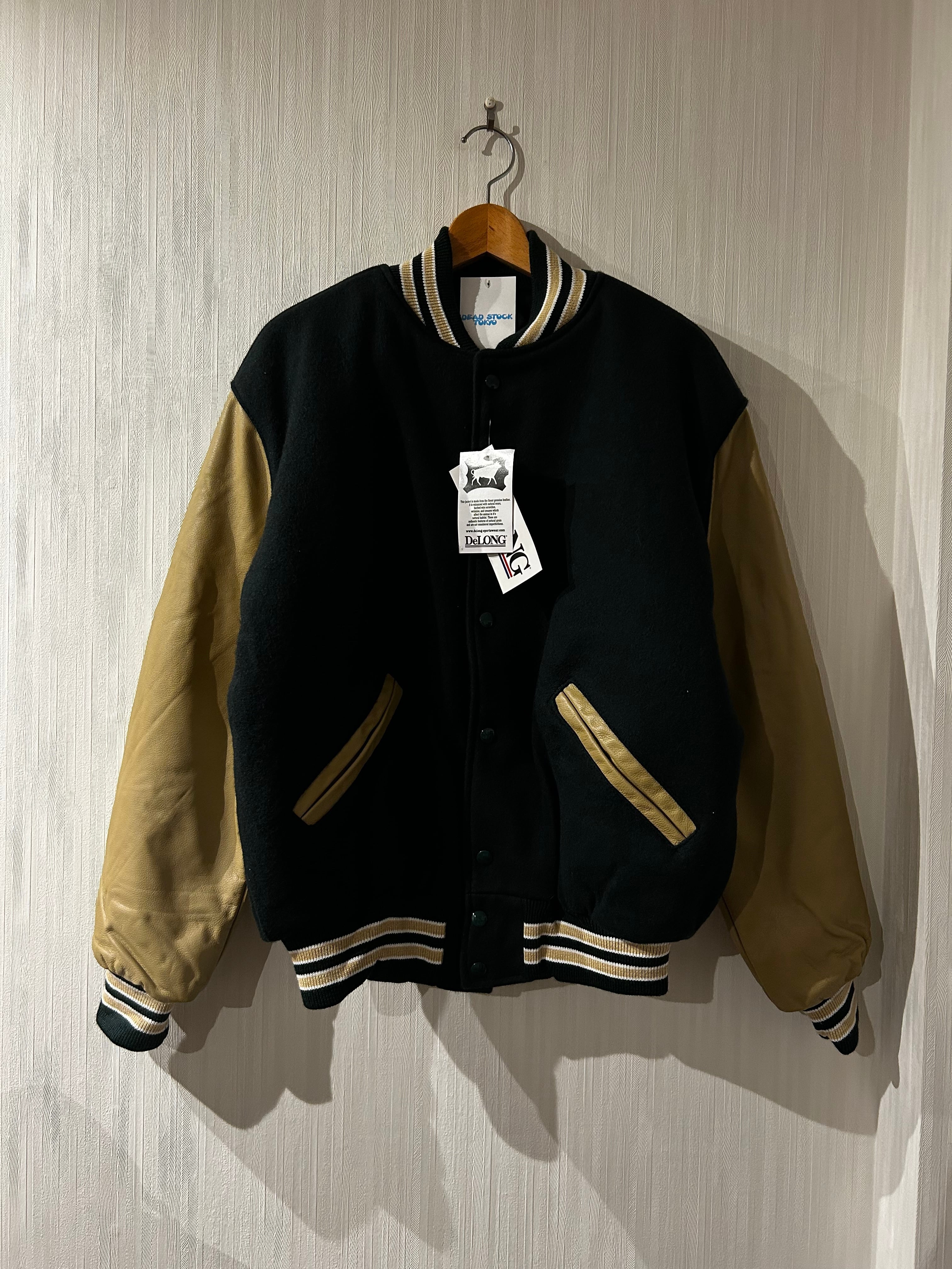 Dead Stock!! 1989s De Long "Green×Tang" Award Jacket