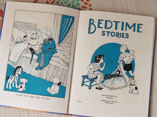 イギリスアンティーク　絵本　児童書　BEDTIME Stories