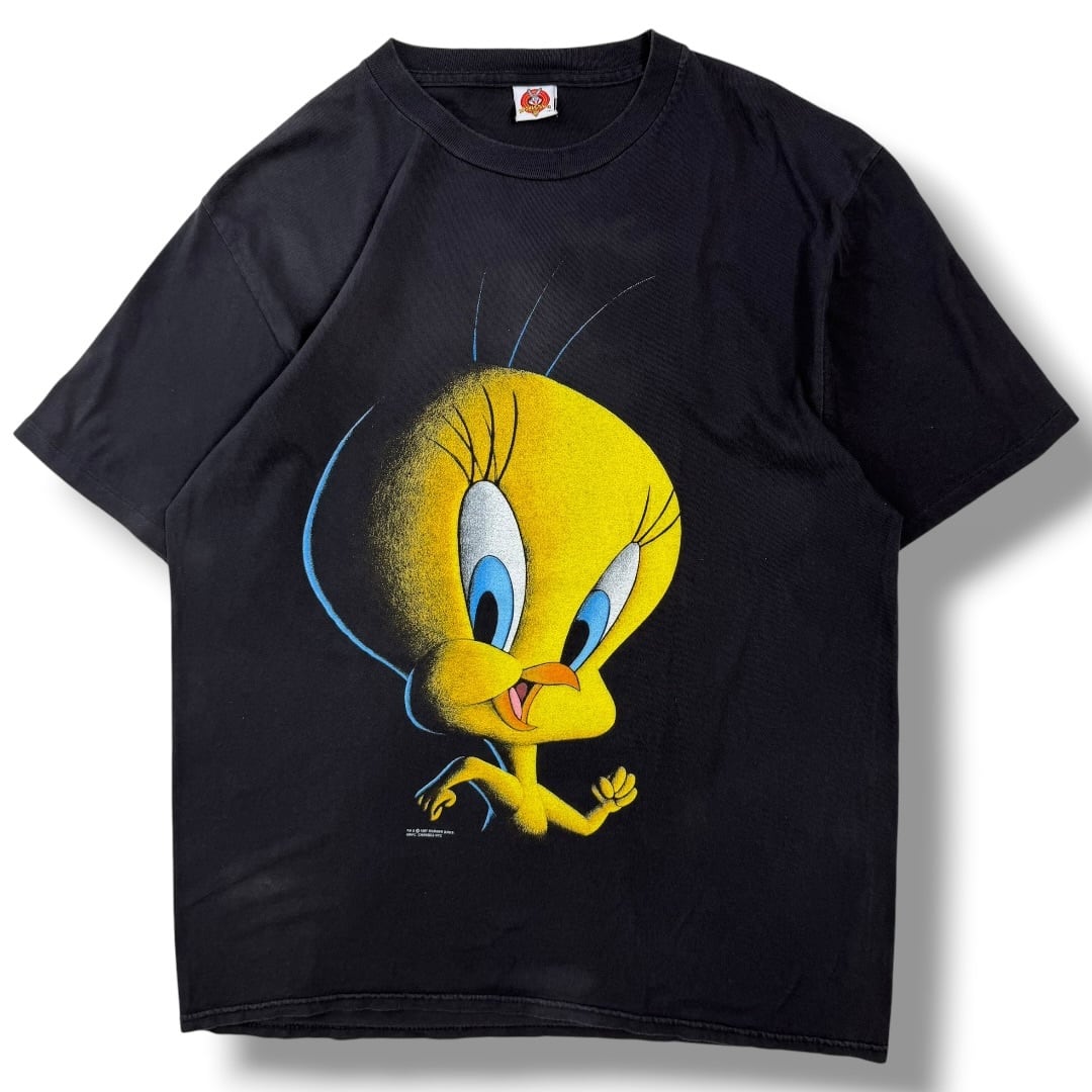 blackout tweety t shirt 90s | focus