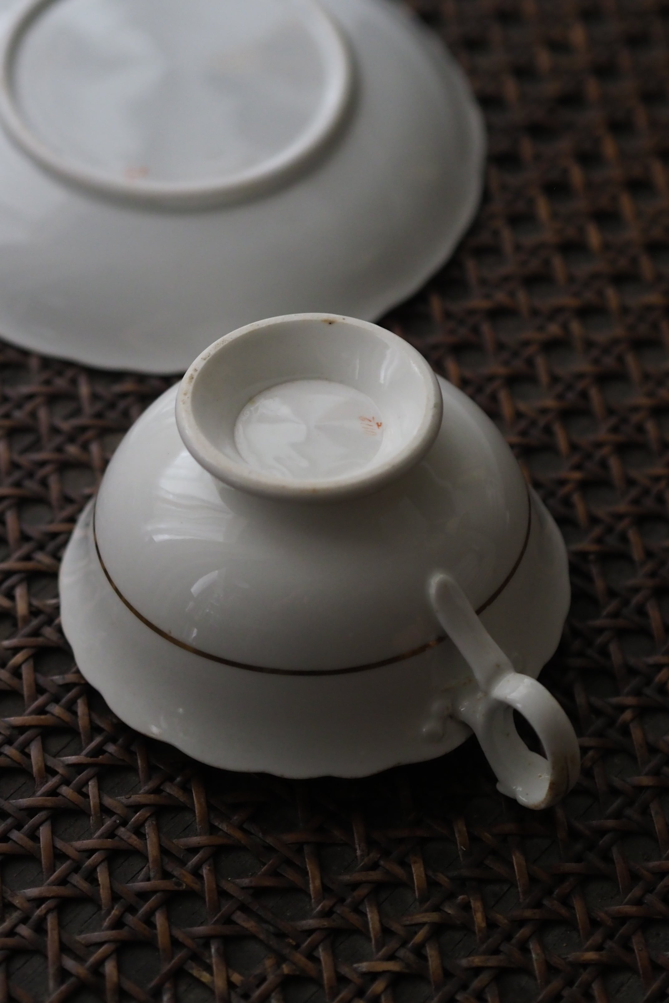 イギリス アンティーク カップ&ソーサー イギリスアンティークカップアンドソーサー - メルカリ