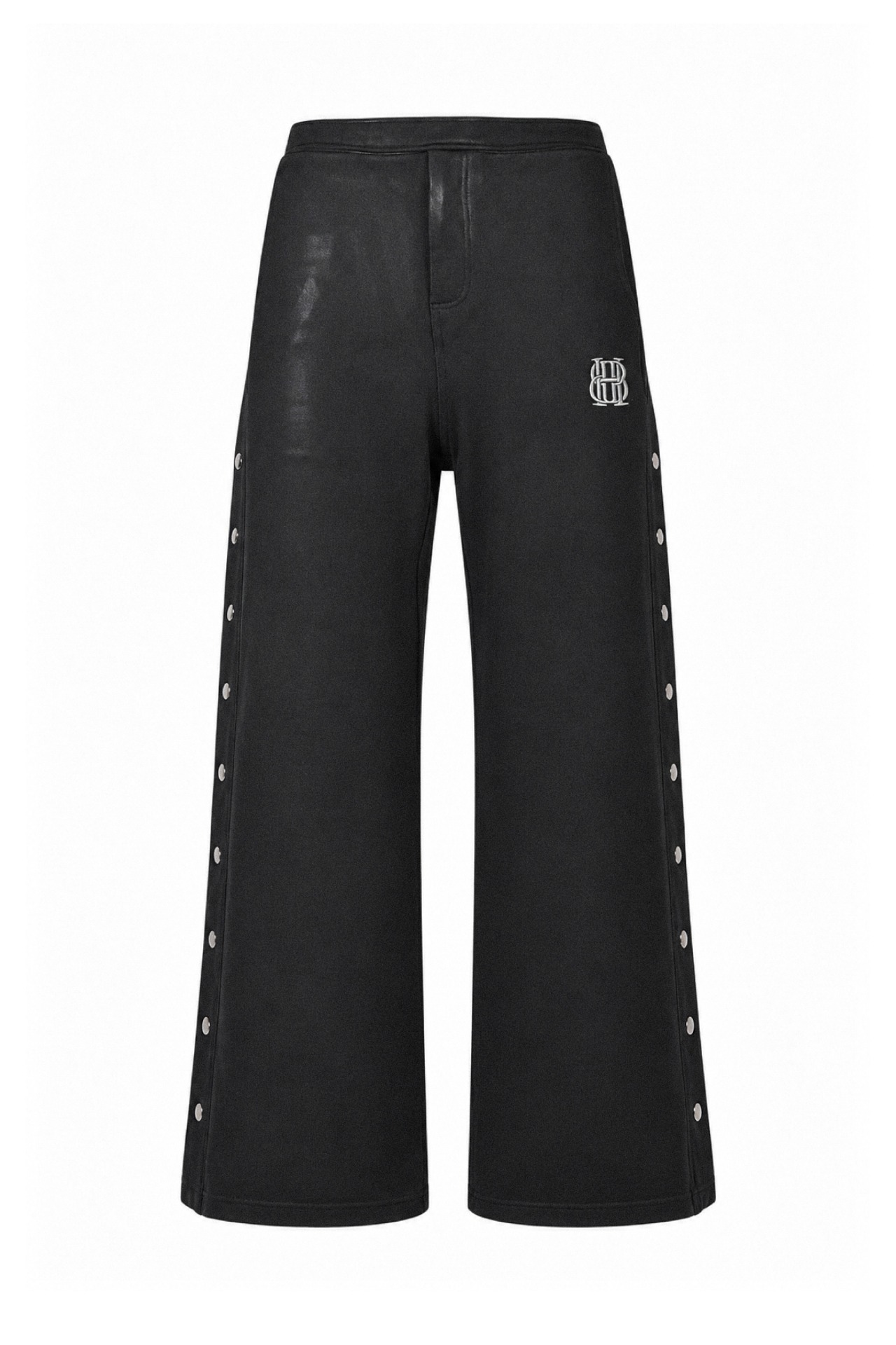 BREATH / BH coating side snap pants