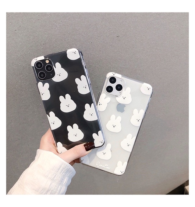【韓国通販 dgo】iPhone protective case "rabbit"（A0740）