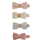 TINKERBELL VELVET BOW CLIPS_802050 78【2026年8/31まで限定SALE】