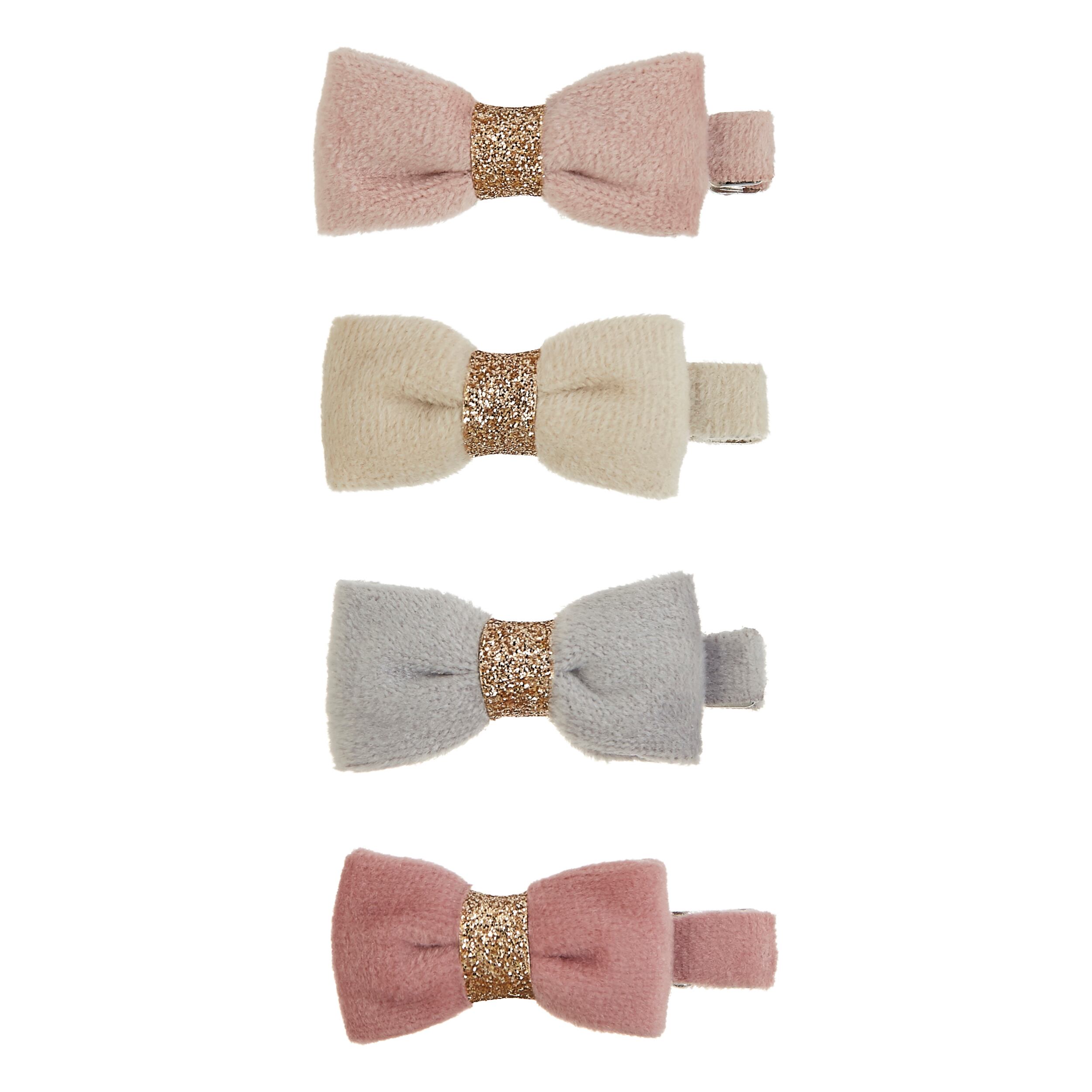 TINKERBELL VELVET BOW CLIPS_802050 78