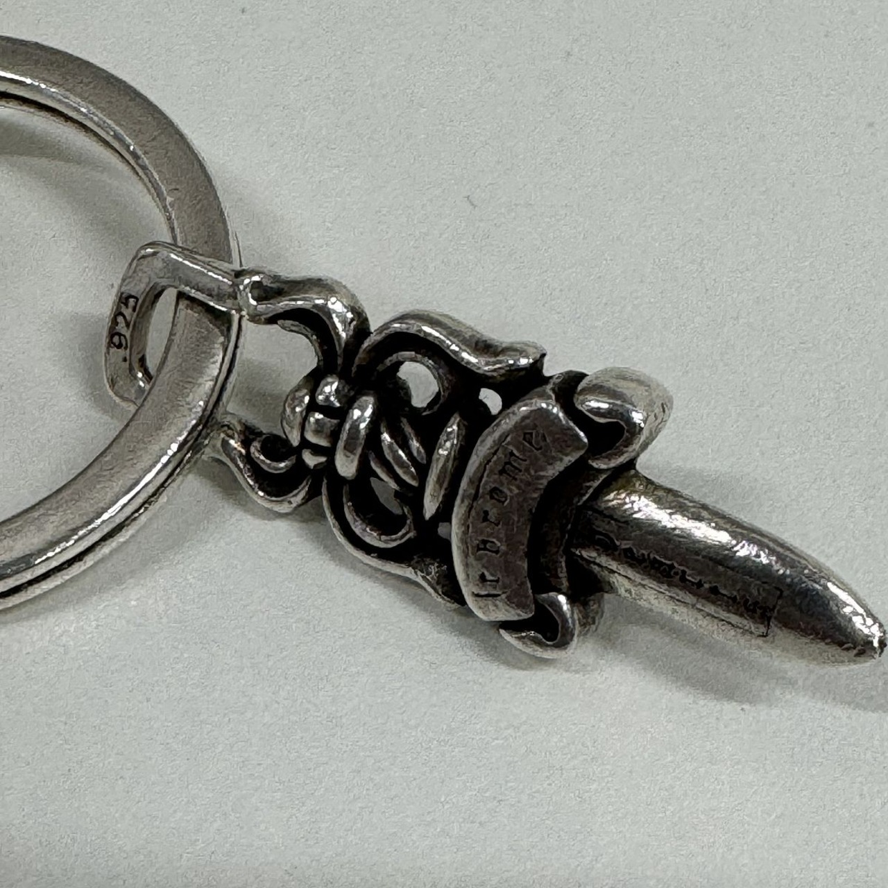 インボイス原本】CHROME HEARTS/クロムハーツ クラシックキーチェーンw 