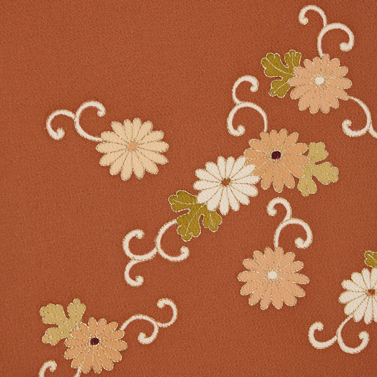 名古屋帯　亀甲模様　鼓　楓　雲　笹の葉　芝草　金糸　着物　091tz 名古屋帯 亀甲模様 鼓 楓 雲 笹の葉 芝草 金糸 着物 091tzの通販 by