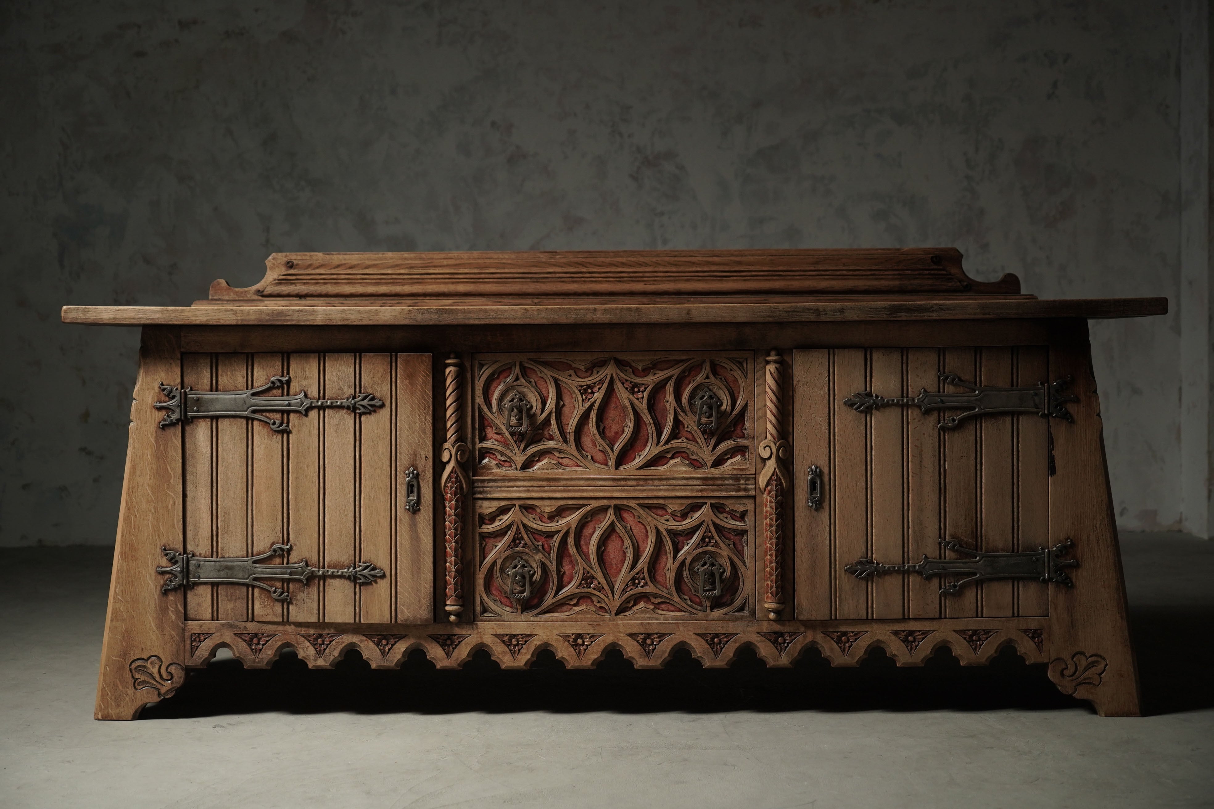 アンティーク ディスプレイボード 英国アンティーク 飾り棚