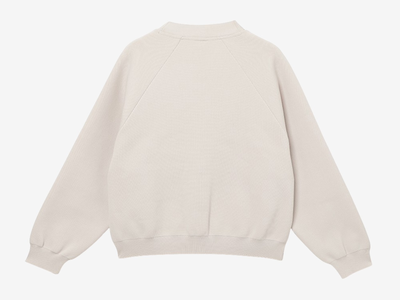 ecopet yarn V-NECK CARDIGAN / IVORY