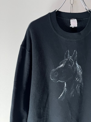 90’s USA made “horse graphic art” sweat shirt