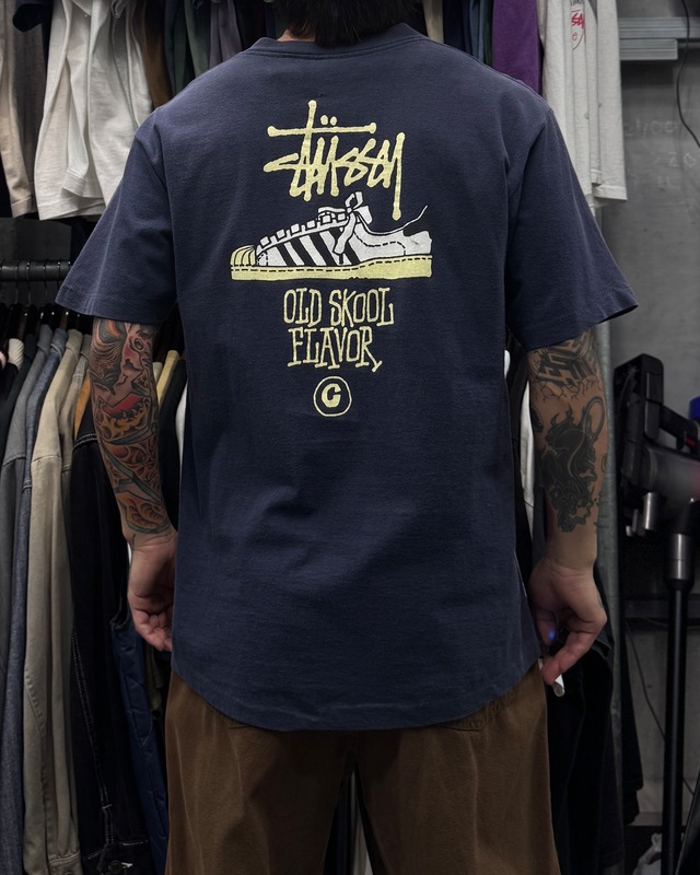 【Special!!】80’s~90’s old stussy Design Tee “SUPERSTAR” " OLD SKOOL FLAVOR " "黒タグ" “スーパースター”【高円寺本店】