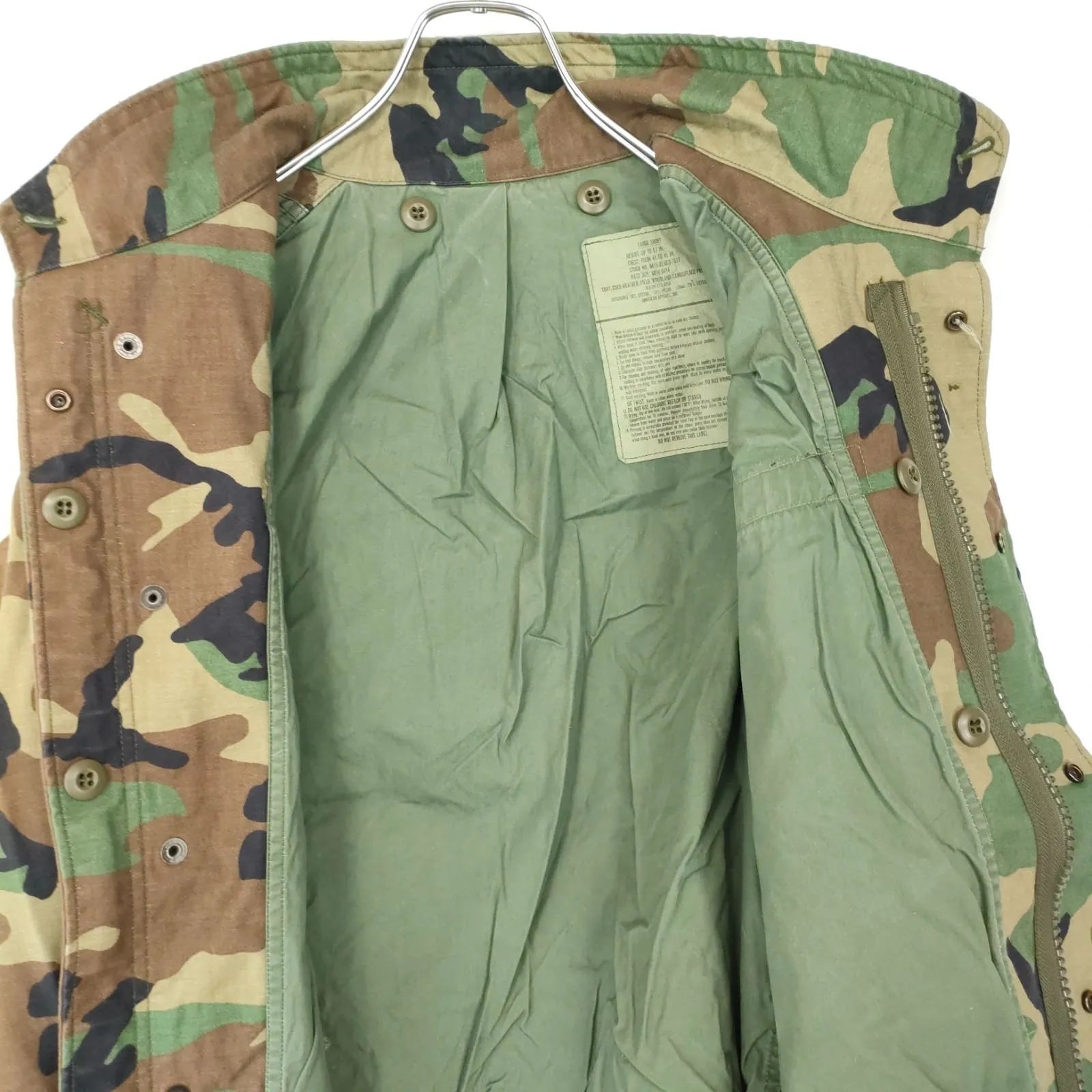 米軍 M65 フィールドジャケット 1993年 サイズL SHORT 実物 アメリカン