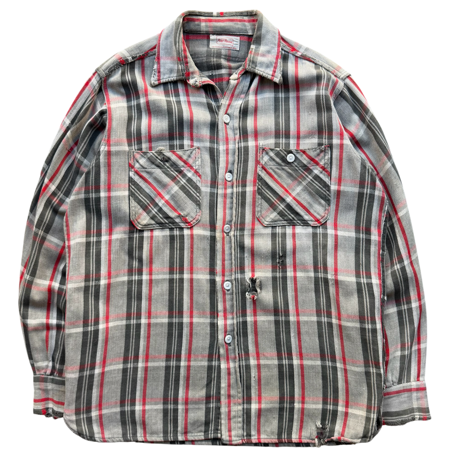 60s POWR HOUSE Flannel Shirt